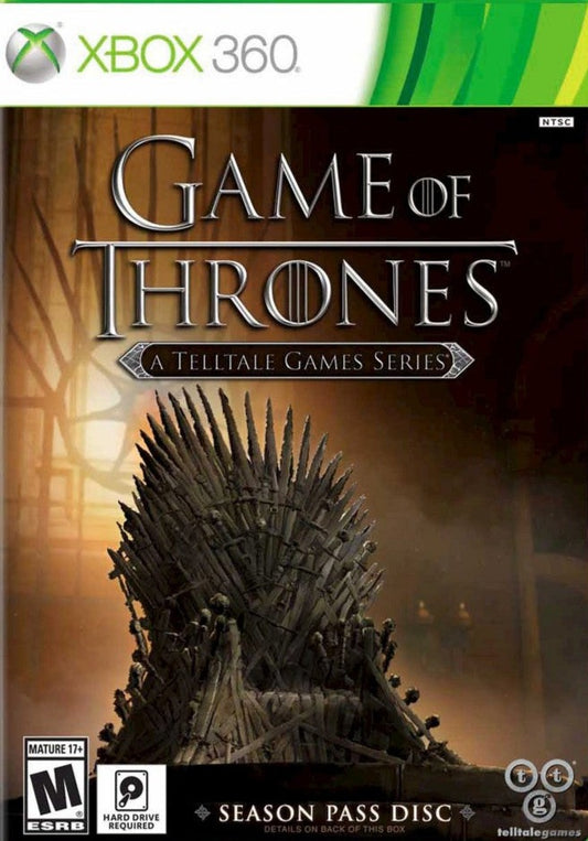 Game of Thrones: A Telltale Games Series - Xbox 360