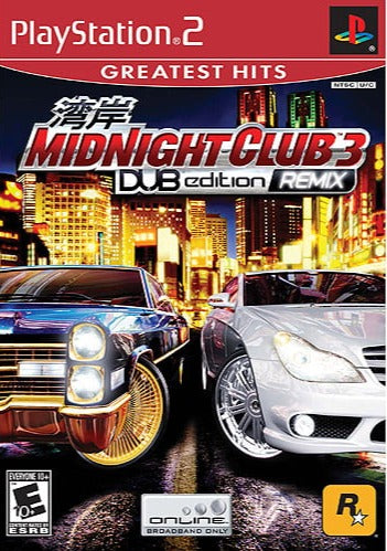 Midnight Club 3: Dub Edition Remix - PlayStation 2