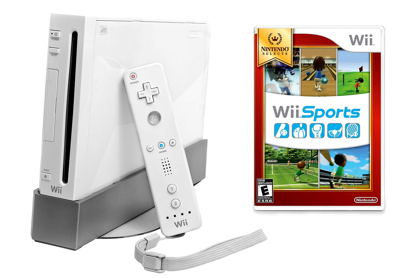 Wii White Console with Wii Sports - Used