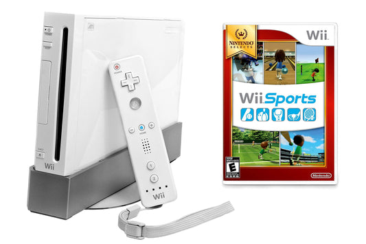 Wii White Console with Wii Sports - Used