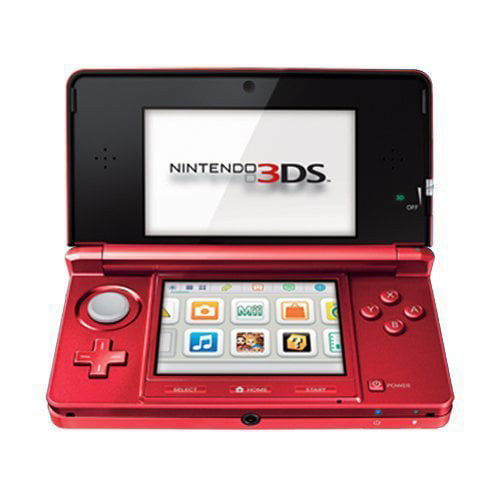 Restored - Nintendo 3DS Flame Red (Refurbished)