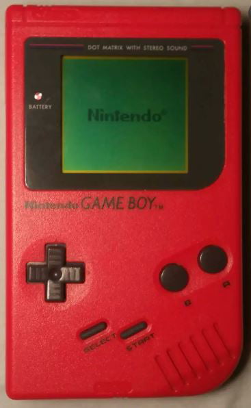 Original Nintendo Game Boy Console - Red