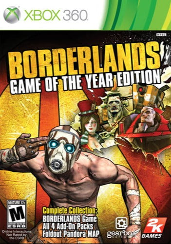 Borderlands: Game of the Year Edition - Xbox 360