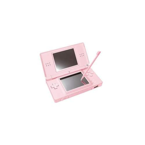 Restored Nintendo DS Lite Coral Pink Handheld (Refurbished)