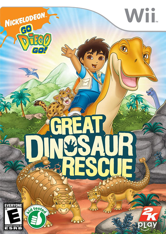 Go Diego Go!: Great Dinosaur Rescue - Nintendo Wii