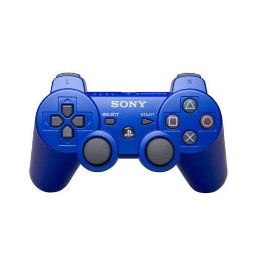 Restored Sony 99007 PS3 Dualshock 3 Controller Metallic Blue (Refurbished)