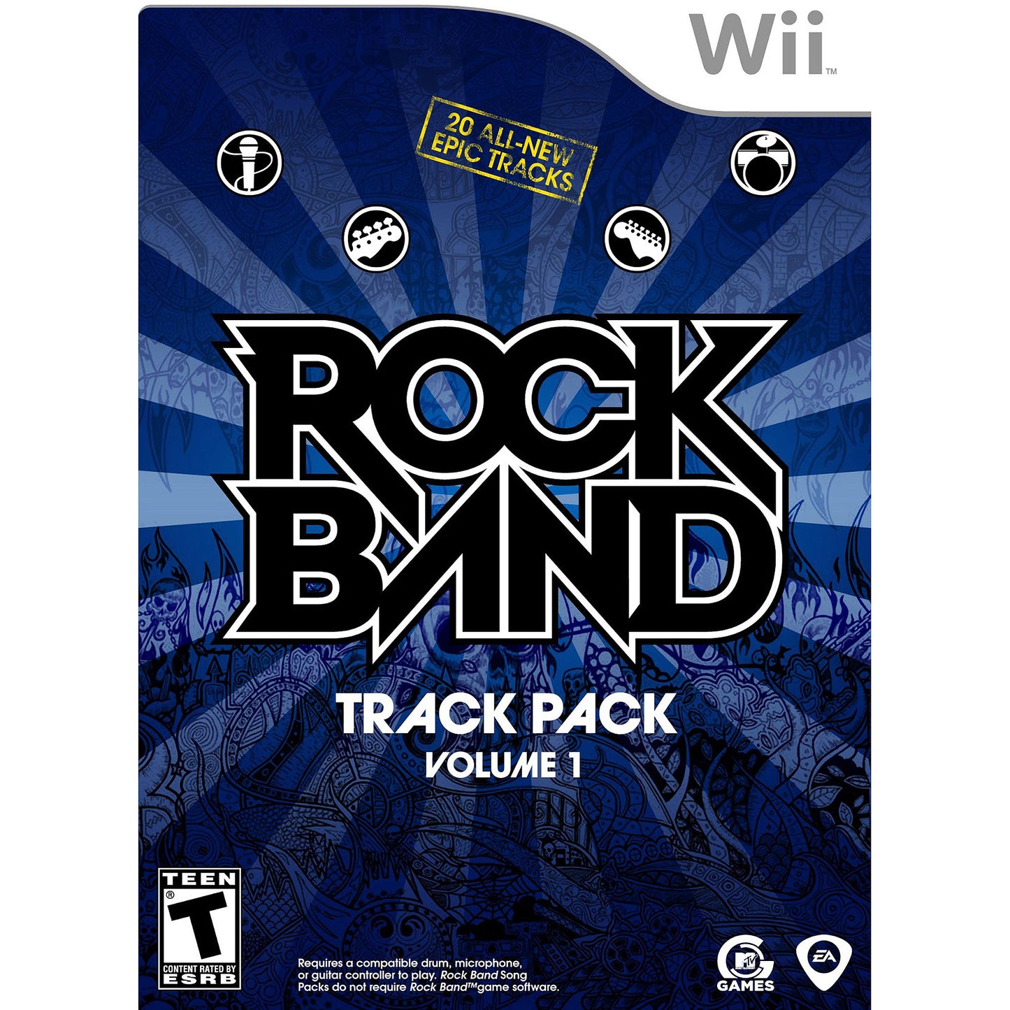 Rock Band: Track Pack Volume 1 - Nintendo Wii