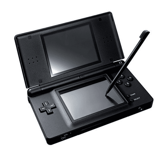 Nintendo DS Lite Console - Jet Black with Stylus and Charger